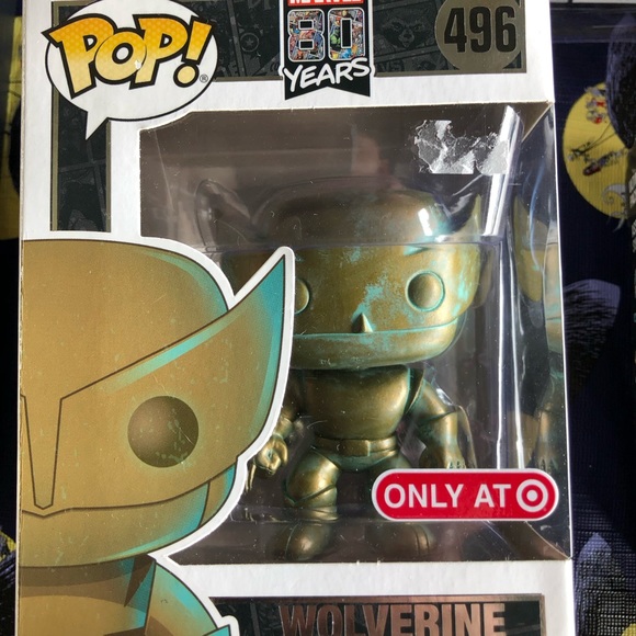 FUNKO WOLVERINE COPPER PATINA TARGET EXCLUSIVE #496 - Picture 1 of 6